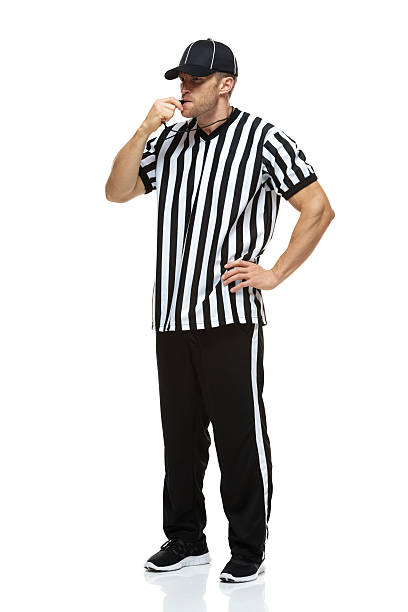 istock American football referee whistling 462874367