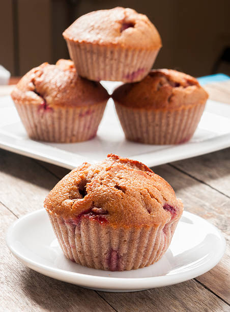 istock homemade strawberry and orange muffins 462875065