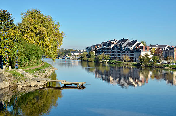 istock The river Mayenne at Laval in France 462878649