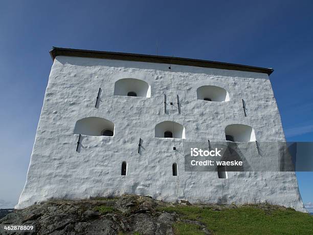Fortress Stock Photo - Download Image Now - Bridge - Built Structure, Bryggen, Church