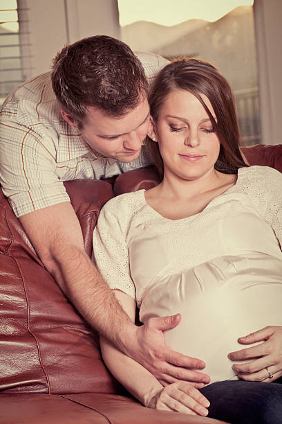 istock Young Expecting parents preparing for newborn baby 462879737