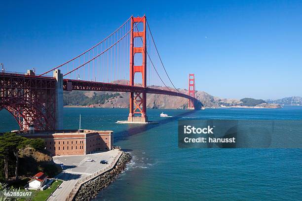 The Golden Gate Bridge In San Francisco Stock Photo - Download Image Now - Architecture, Bay of Water, Beauty