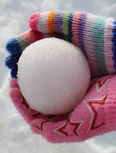 istock Colorful Mittens with Snowball 462884479