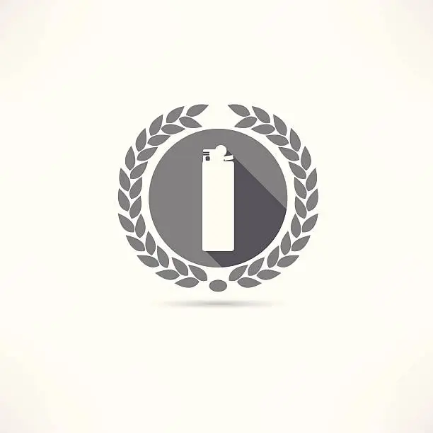 Vector illustration of Lighter icon