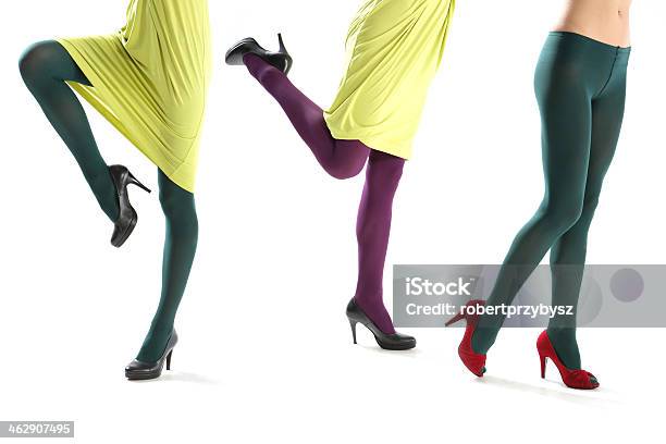 Funny Female Leg Stock Photo - Download Image Now - Pantyhose, Winter, Adult