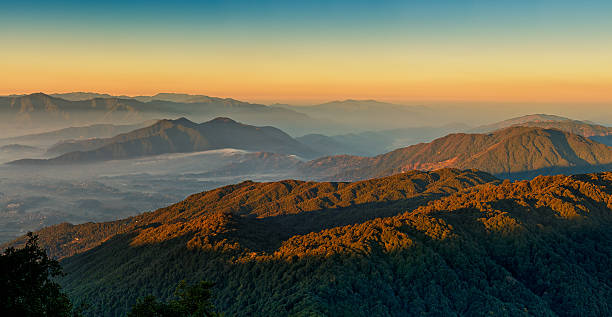 istock himalayan mountains view from Mt. Shivapuri 462907561