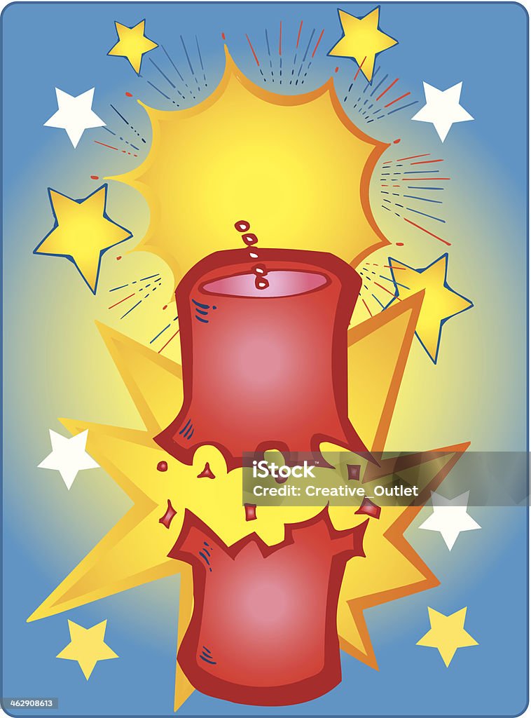 Exploding Firecracker Art Firecracker C Stock Illustration - Download Image Now - Cut Out ...
