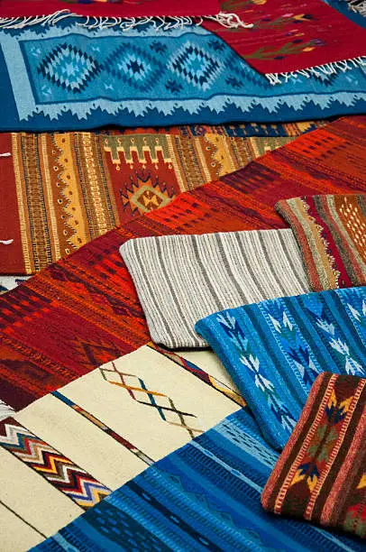 Oaxaca rugs of all colors and shapes