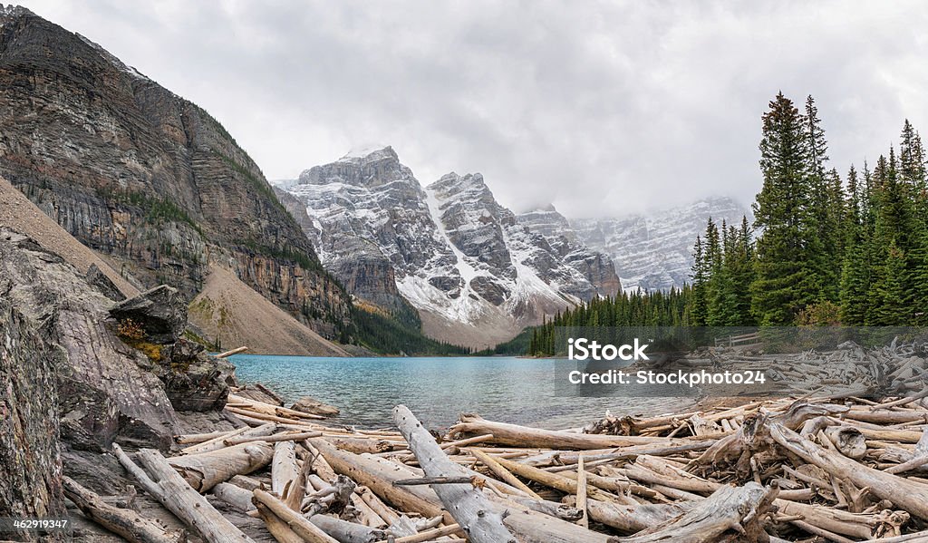 Lago moraine - Royalty-free Alberta Foto de stock