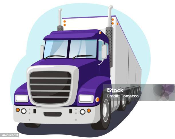 Cargotruck Schreck Verkehr Industrie Stock Vektor Art und mehr Bilder von Schweres Nutzfahrzeug - Schweres Nutzfahrzeug, Lastzug, Lastwagenfahrer