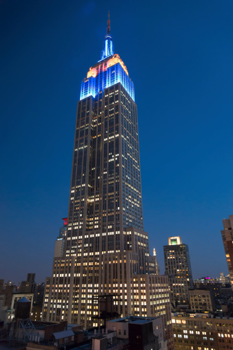 Edificio del Empire State de la ciudad de Nueva York photo