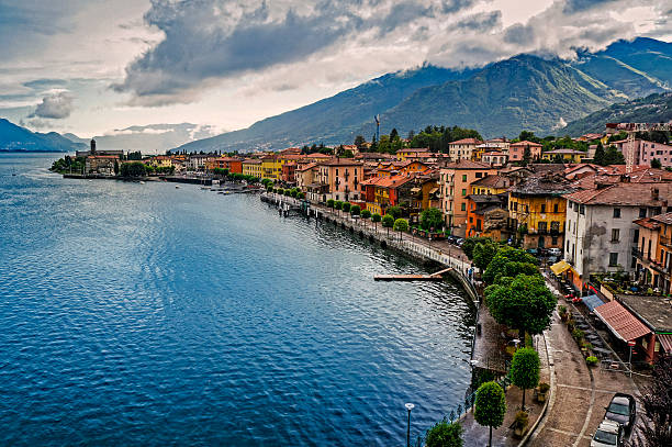 istock Lake Como and Gravedona town, Italy, HDR 462944513