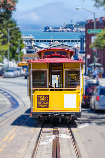 istock Cable Car in San Francisco and Alcatraz, California 462945367