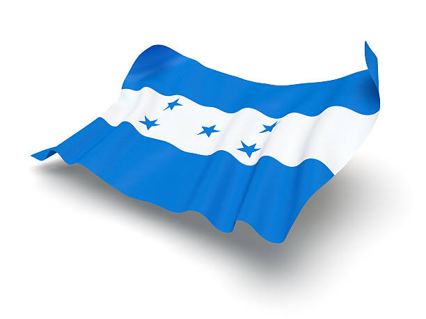 istock Hovering Flag of Honduras (Clipping Path) 462949843