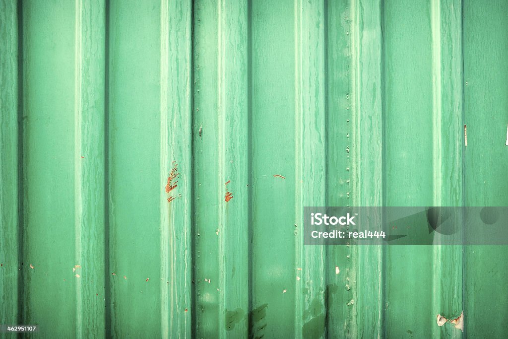 Old rusty metal door Aluminum Stock Photo