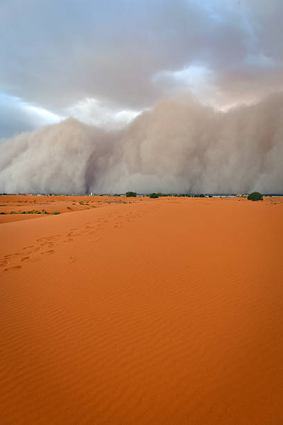 istock Sandstorm Approaching Merzouga Settlement, Morocco, Northern Africa 462951395