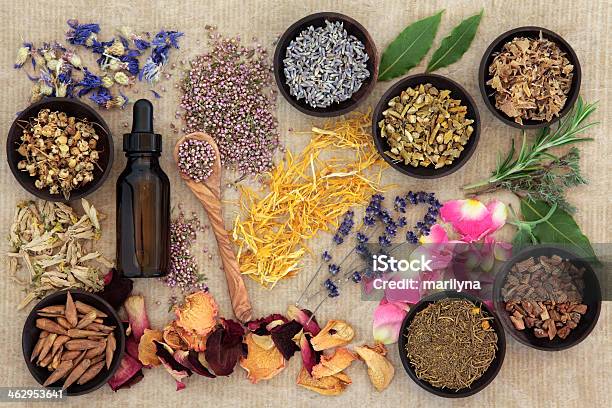 Naturopathic Medicine Stock Photo - Download Image Now - Homeopathic Medicine, Alternative Medicine, Aromatherapy