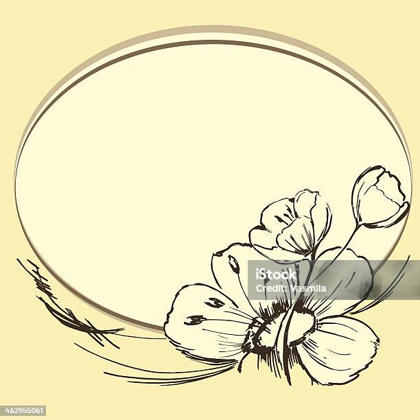 Brown Flowers Stock Illustration - Download Image Now - Backgrounds, Blossom, Decoration