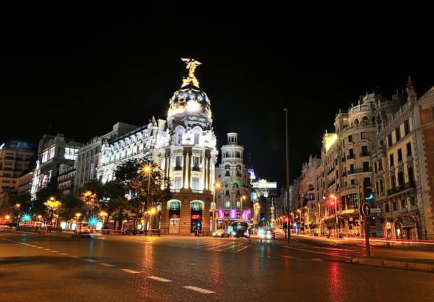 istock Gran Via street, Madrid. 462959653