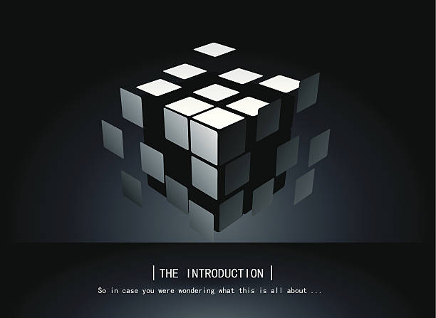 Puzzle Cube Puzzle Cube  Illustration and Painting.eps10.0 puzzle cube stock illustrations