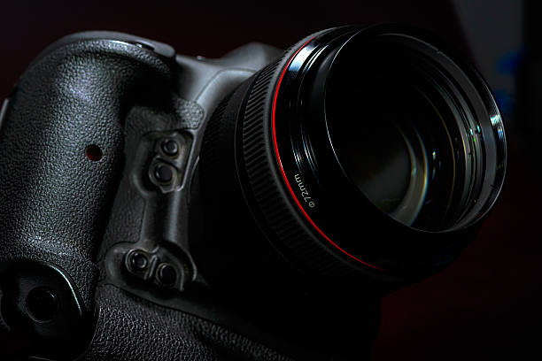 istock Professional Digital DSLR photo camera 462960013