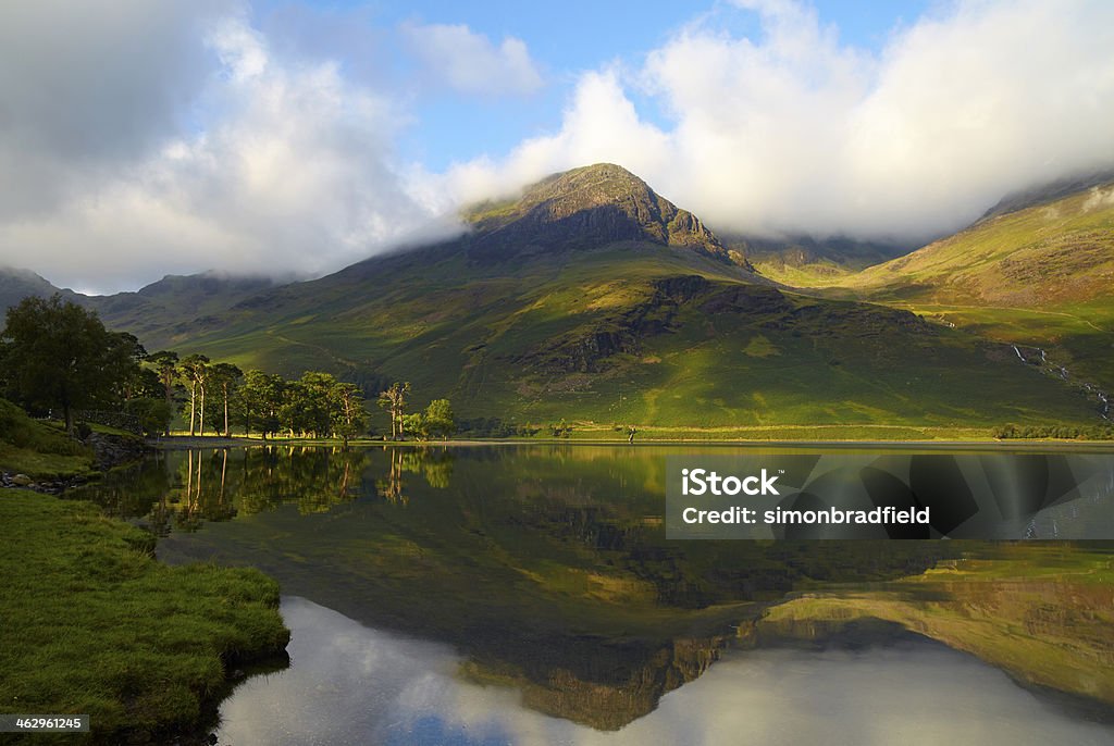 Buttermere Lake District In inglese - Foto stock royalty-free di Buttermere