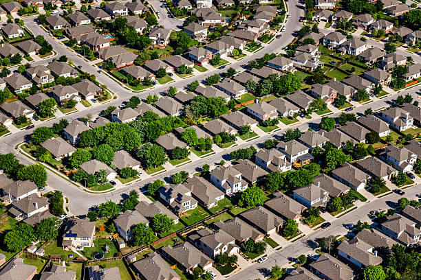 istock Housing development aerial view near San Marcos Texas 462966275