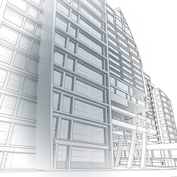 istock The city sketch. 462968223