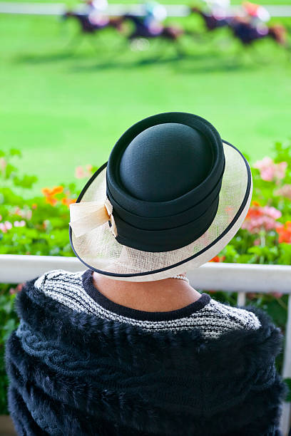 istock Fashionable Lady at the Races 462975795