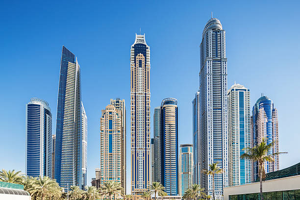 istock Dubai Marina Skyscrapers 462976613