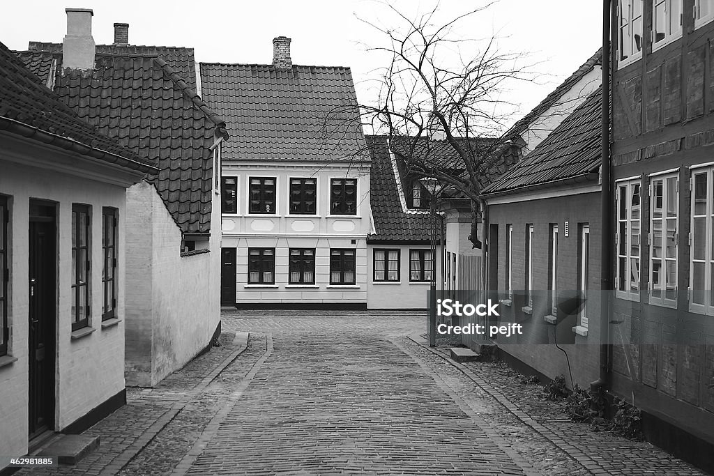 Hans Christian Andersen casa Cidade de Odense - Royalty-free Alegria Foto de stock
