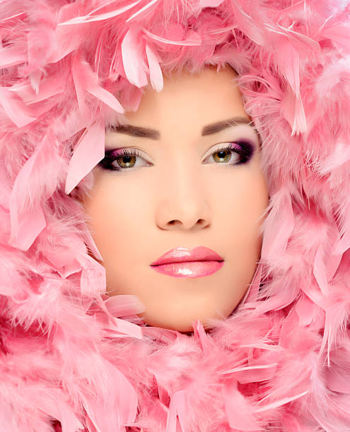 istock pink beautiful woman 462982085
