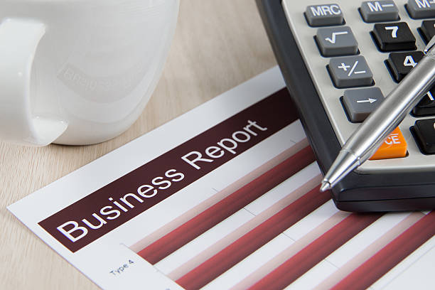 istock Showing business and financial report 462987755