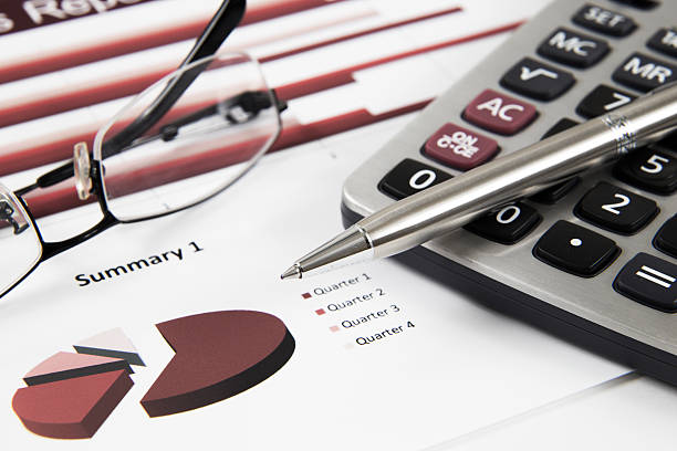 istock Showing business and financial report 462988445
