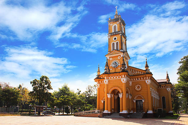 Saint Joseph Church at Ayutthaya  - Stock Image