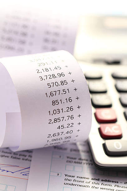 istock Tax Self Assessment and Accounting Calculation 462996927