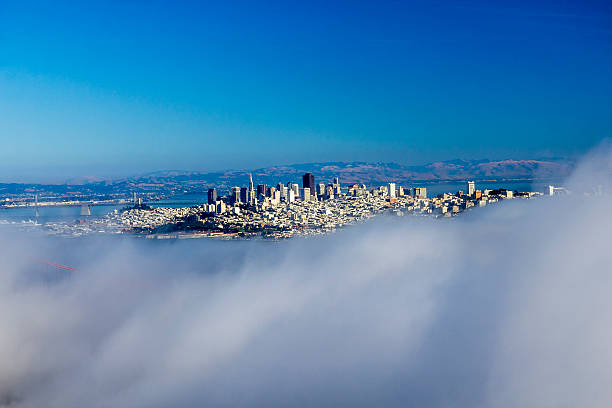 istock San Francisco Through The Golden Gate and fog 463002577