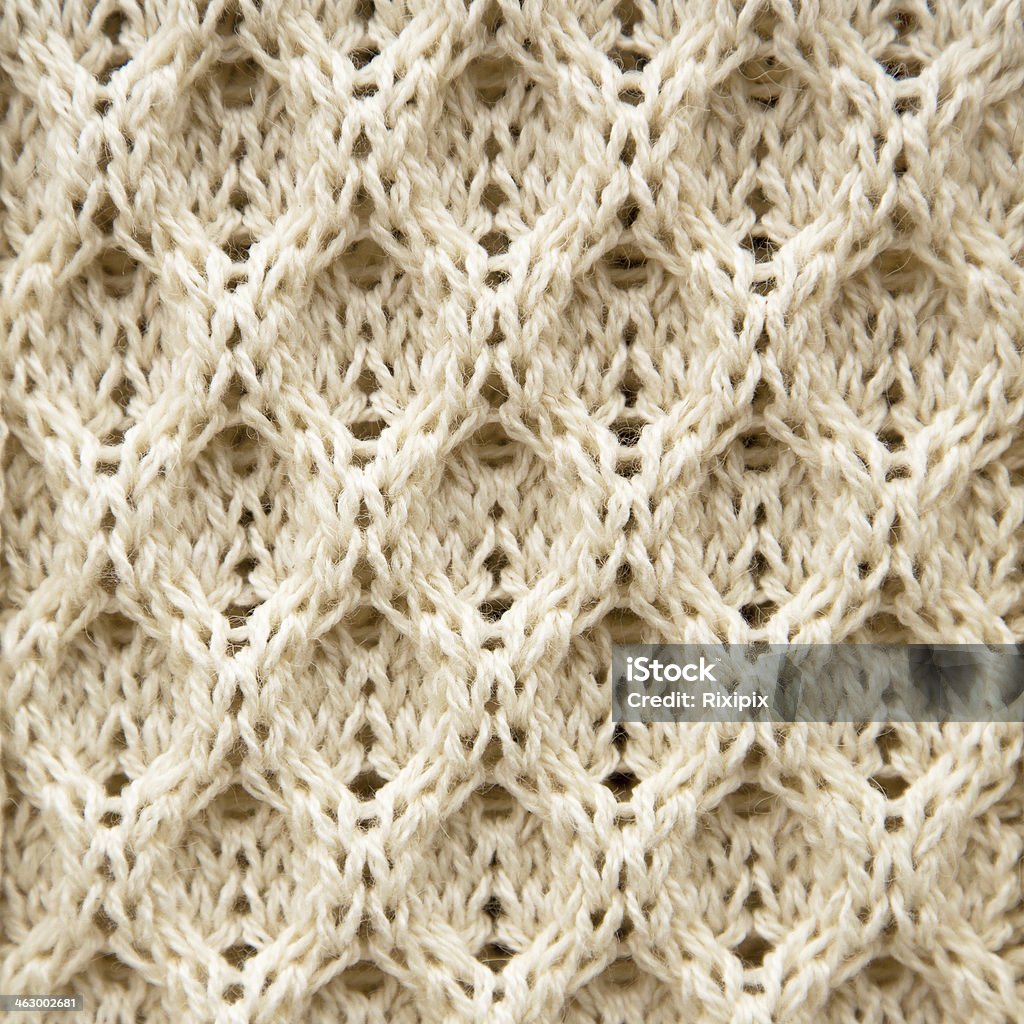 Knitted Aran wool background A background texture of knitted Aran wool Aran Islands Stock Photo