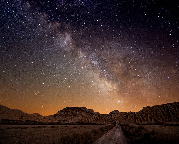 istock Milky Way over the desert 463002999