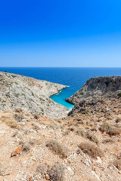 istock Seitan Limania Beach, Akrotiri, Crete, Greece 463003911