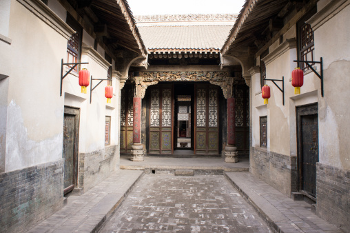 Chinese ancient house building  