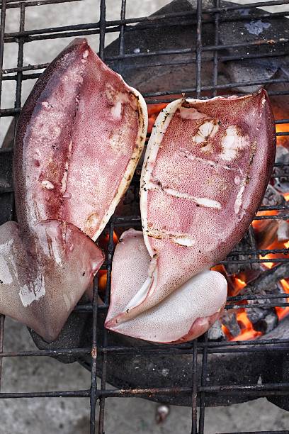 Grilled squid