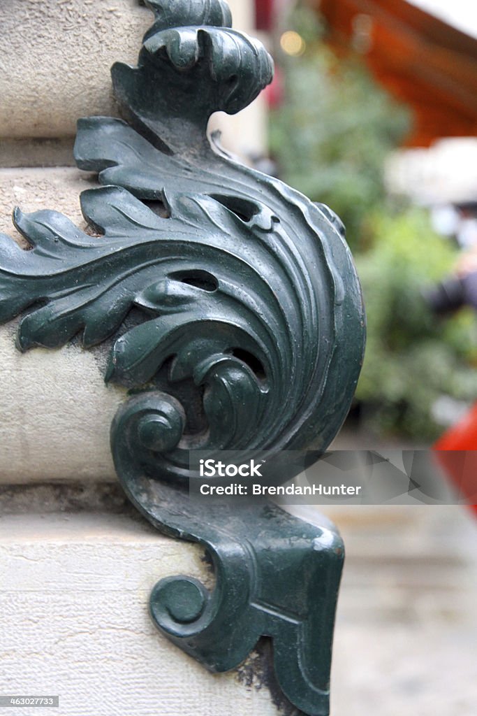 Curved Corner An ornate corner on a Paris monument. Beautiful People Stock Photo