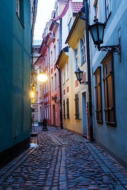 istock medieval old town of Riga 463042769