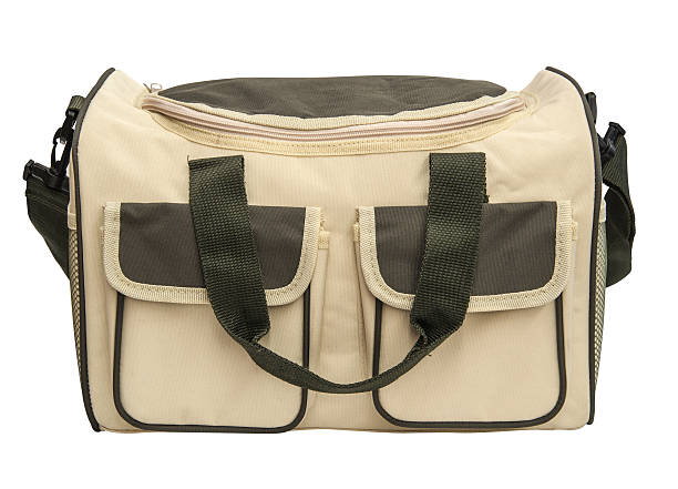 istock Beige shoulderbag isolated on white background 463060085