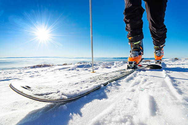 istock Skis on the snow 463069699