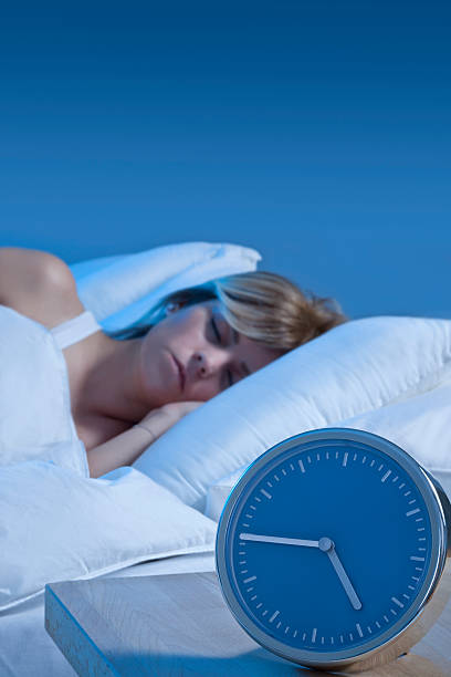 istock Young woman in bed 463071233