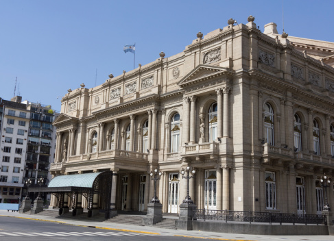 The Teatro Colón (Colón Theatre) is the main opera house in Buenos Aires, Argentina.