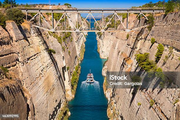 Corinth Canal Stock Photo - Download Image Now - Corinth Canal, Corinth, Greece