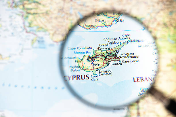 istock Map of Cyprus Island 463098733